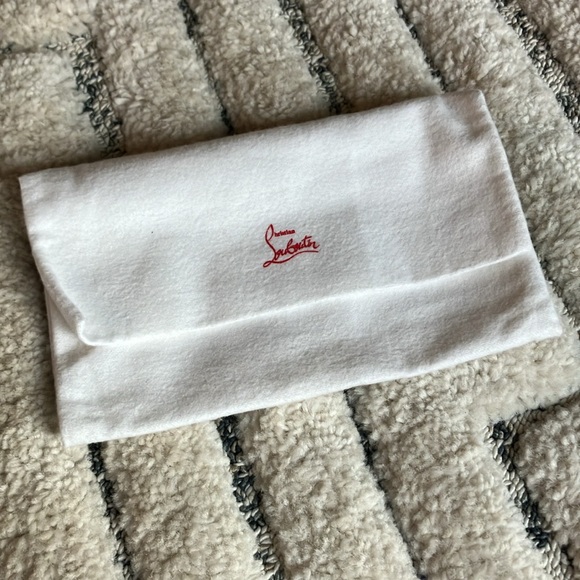 Christian Louboutin wallet red and grey RARE - Picture 13 of 13